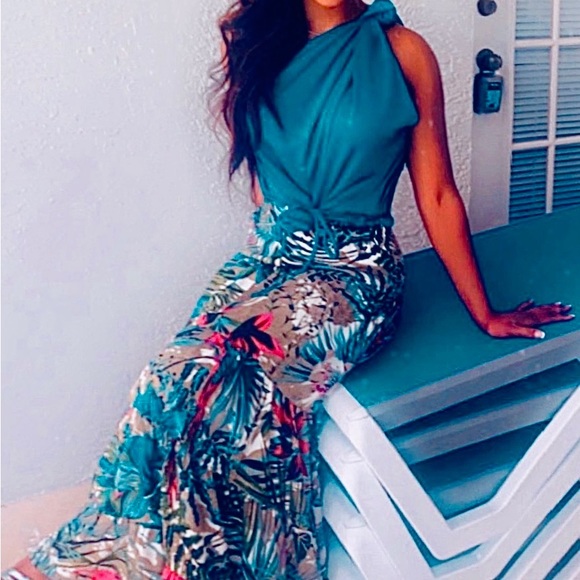 Spanner jungle maxi skirt - Picture 6 of 8